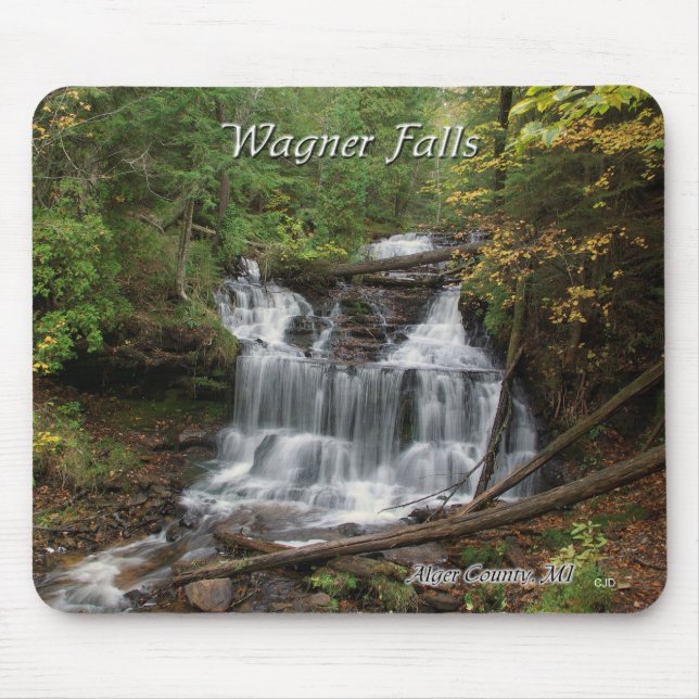 Wagner Falls mousepad (Front)