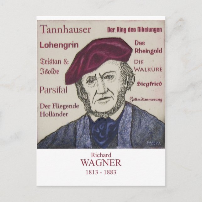 Wagner Postcard (Front)