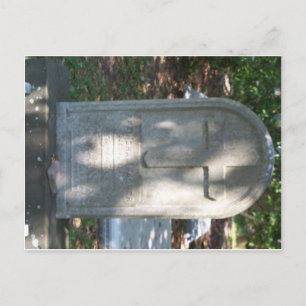 Wagner Tombstone Postcard