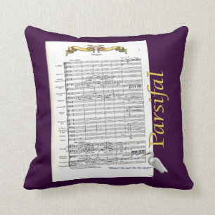 Wagner's Parsifal Cushion