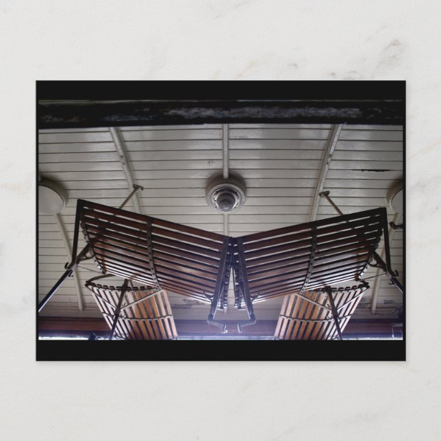 Wagon Ceiling Luggage Rack Le Mastrou Postcard (Front)