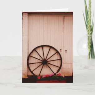 Wagon Wheel Card