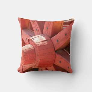 Wagon Wheel Detail Cushion