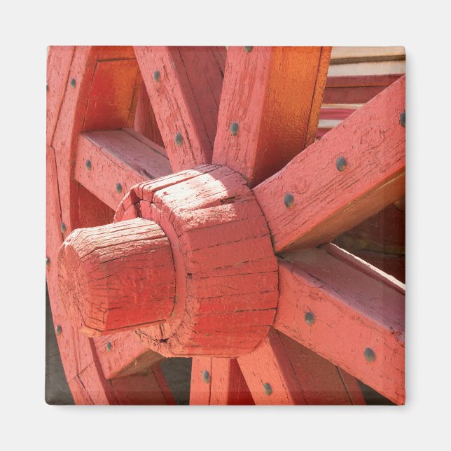 Wagon Wheel Detail Magnet (Front)
