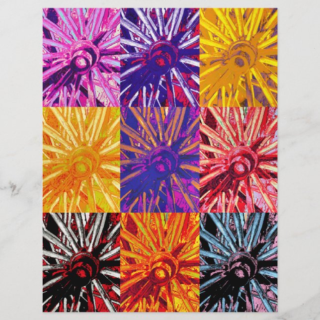 WAGON WHEEL FLYER (Front)