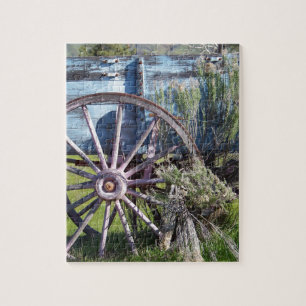 Wagon Wheel Jigsaw Puzzle