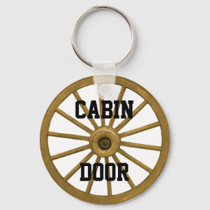 WAGON WHEEL-KEYCHAIN KEY RING