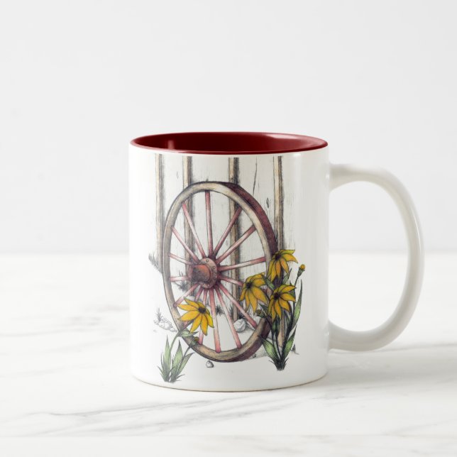 Wagon Wheel Mug (Right)