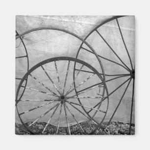 Wagon Wheel Still Life Magnet