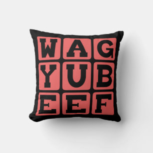 Wagyu Beef, Japanese Cow Cushion