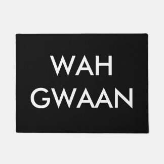 WAH GWAAN DOORMAT
