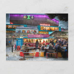 Wahaca pop-up restaurant, London's Southbank Postcard