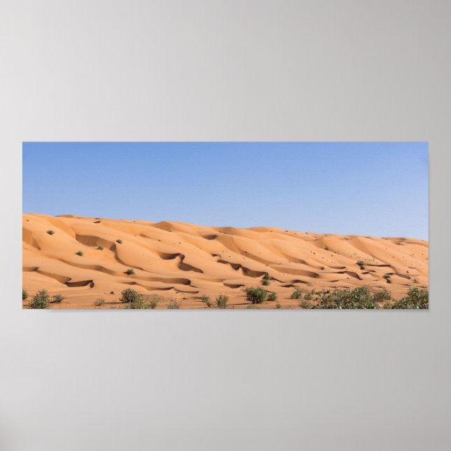 Wahiba Sands desert - Oman Poster (Front)