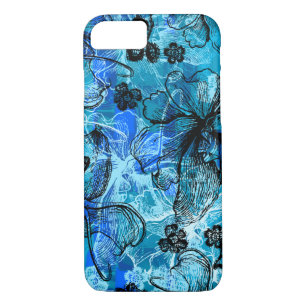 Wahine Lace Hawaiian Orchid iPhone 8/7 Case