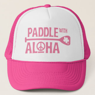 Wahine Paddle with Aloha Pink Trucker Hat