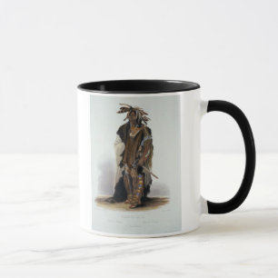 Wahk-Ta-Ge-Li, a Sioux Warrior, plate 8 from Volum Mug