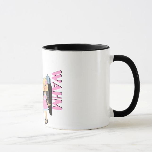 WAHM (Work At Home Mum) Mug (Right)