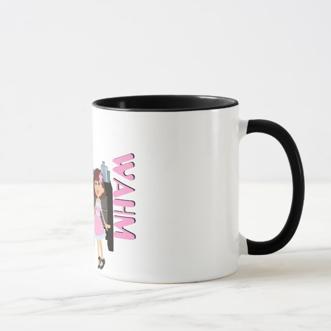 WAHM (Work At Home Mum) Mug (Right)