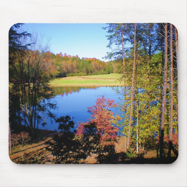 wahoo fall full colour mouse pad (Front)