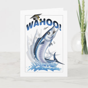 Wahoo Graduation Card