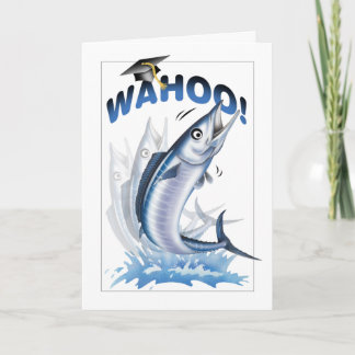 Wahoo Graduation Card