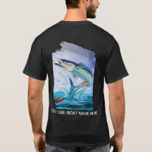 Wahoo Sport Fishing T-Shirt new artwork.
