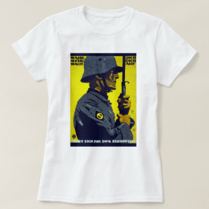 Wahr Dich - German World War I Poster T-Shirt
