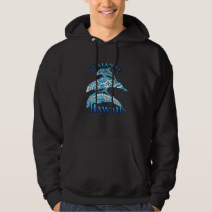 Waianae Hawaii Vacation Tribal Dolphins Hoodie