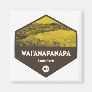 Wai'anapanapa State Park Hawaii Magnet