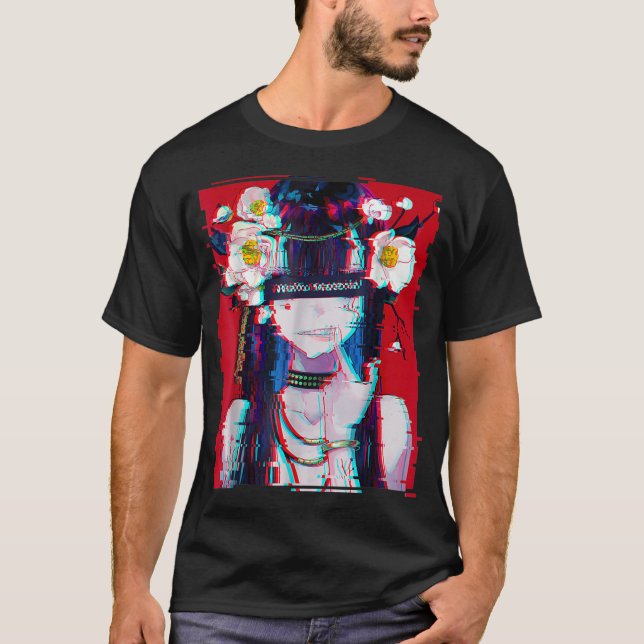 Waifu Anime Girl T-Shirt (Front)