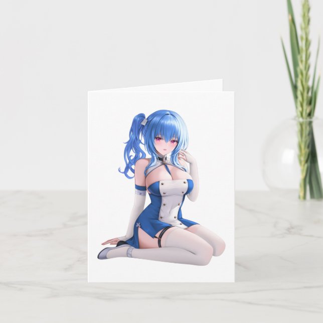Waifu St. Louis Sticker  Card (Front)