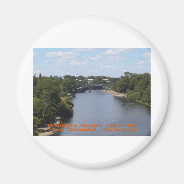 Waikato River, Hamilton Magnet (Front)