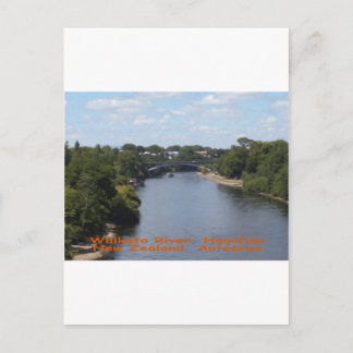 Waikato River, Hamilton Postcard