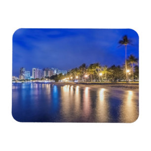 Waikiki City at Dawn Magnet