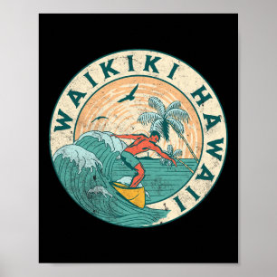 Waikiki Hawaii Poster