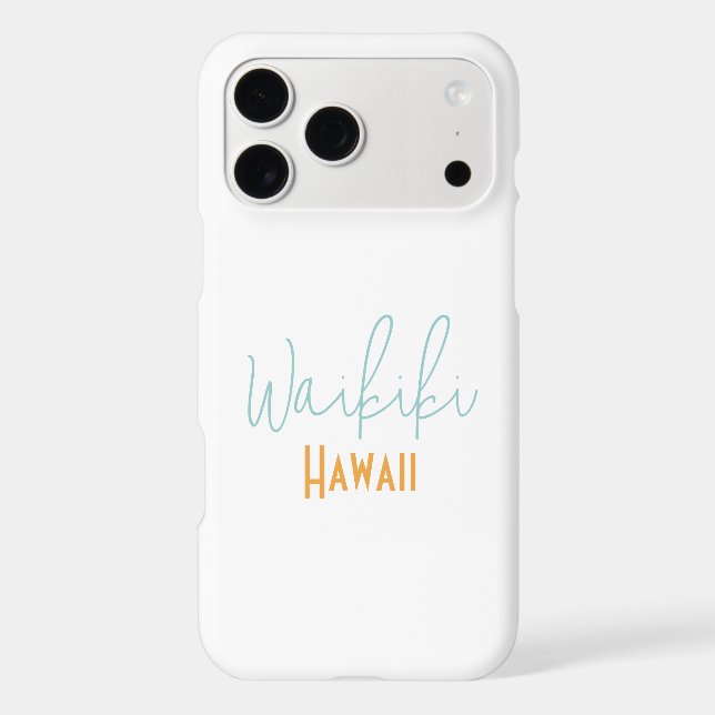 Waikiki, Hawaii Travel Souvenir  (Back)