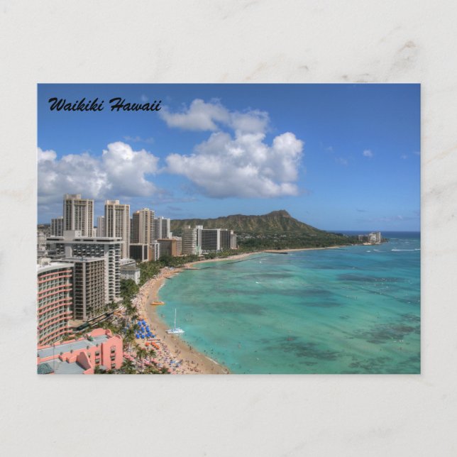 Waikiki Postcard (Front)