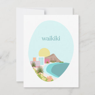 Waikiki Postcard