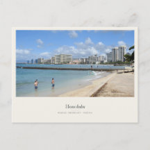 Waikiki Shoreline and Honolulu Waterfront