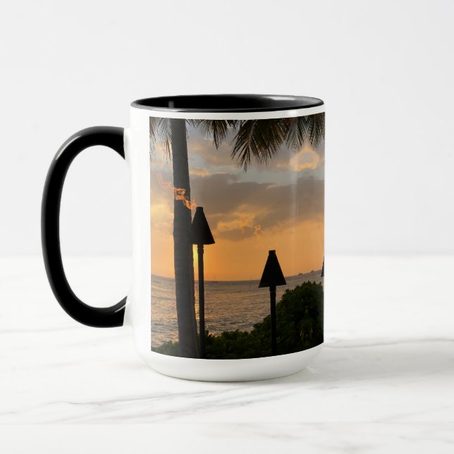 Waikiki Tiki Torches Mug (Left)