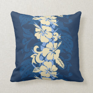 Waikoloa Hawaiian Hibiscus Floral Cushion