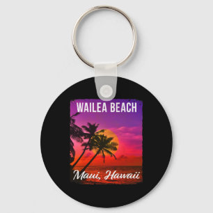 Wailea Beach Maui Hawaii Hawaiian Islands  Key Ring
