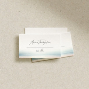 Wailea Wedding Place Card