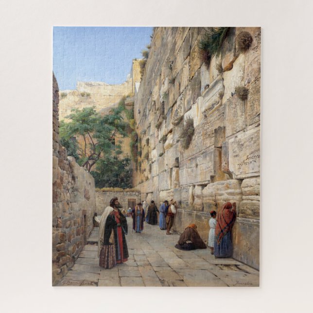 Wailing Wall | Gustav Bauernfeind | Jigsaw Puzzle (Vertical)