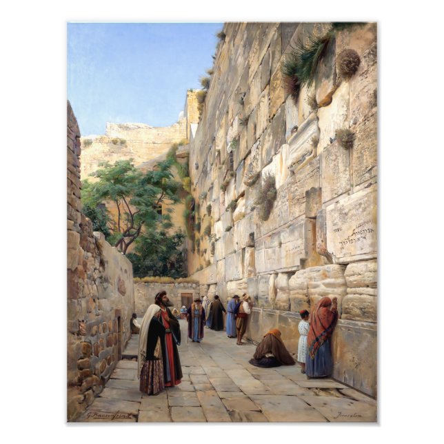 Wailing Wall | Gustav Bauernfeind | Photo Print (Front)