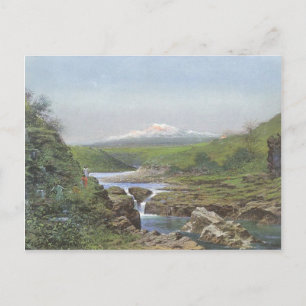 'Wailuku Falls, Hilo' - Jules Tavernier Postcard