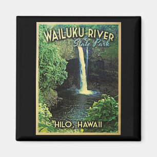 Wailuku State Park Hawaii Magnet