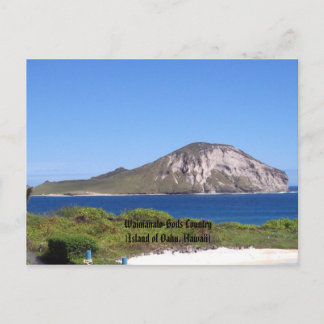 Waimanalo-Gods Country(Island of Oahu, Hawaii) Postcard