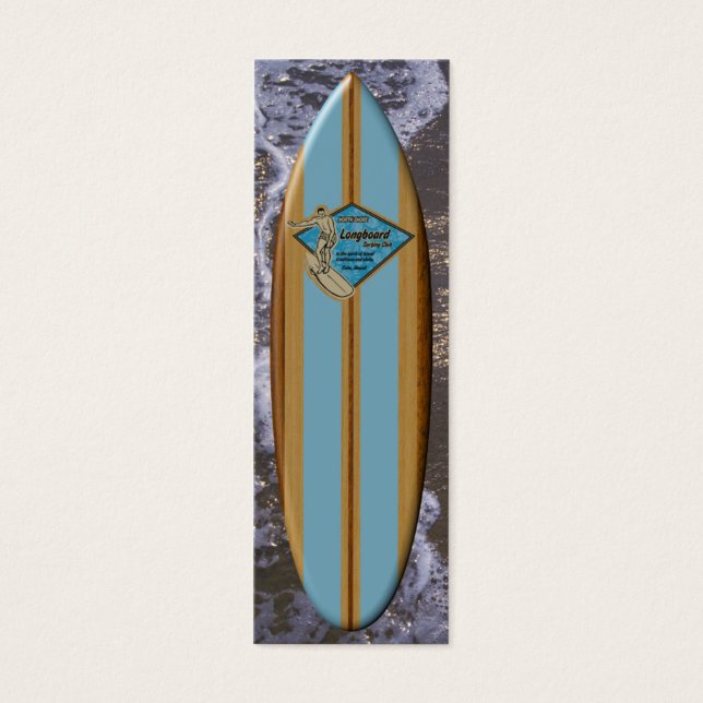 Waimea Bay Surfboard Bookmark (Front)