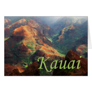 Waimea Canyon Card